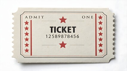 Cinema, Movie Ticket.