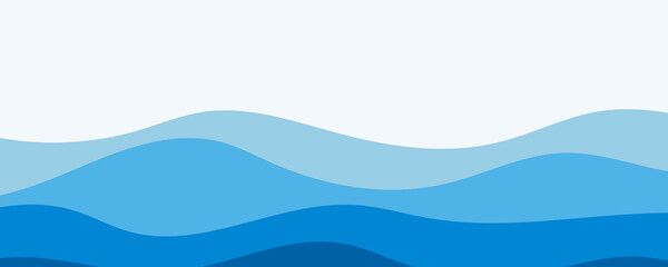 blue wave background