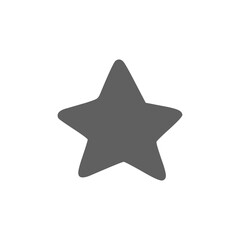 Fototapeta premium star doodle icon