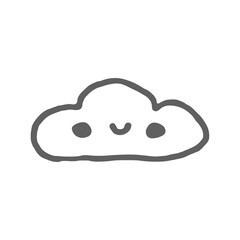 sky doodle icon