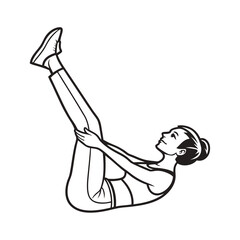 hand drawn vector illustration of a man