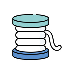 Sewing vector icon stock illustration