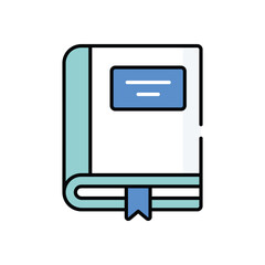 Reading vector icon stock illustration