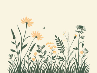vector floral background