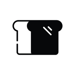 Bread icon vector