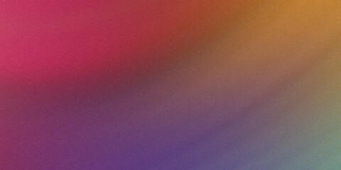 Abstract gradient background with pink purple orange and green color transitions in a smooth style