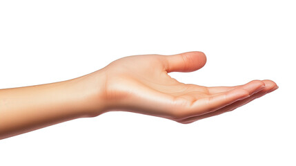 Fototapeta premium Open Hand Gesture Showing Generosity