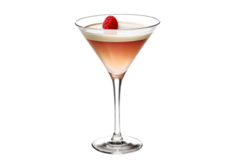 french martini with raspberry