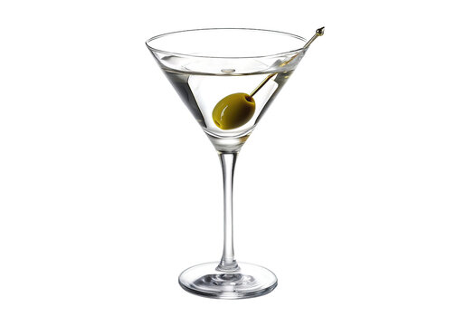 classic martini cocktail glass