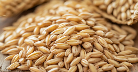 Obraz premium barley grains