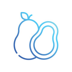 Pear  icon vector