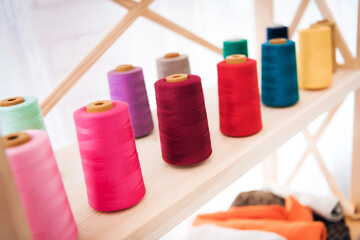 sewing thread and needle