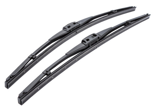  Windshield Wipers isolated on a transparent background.