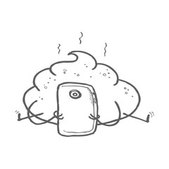 Poopy character icon. weird character icon