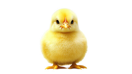 Obraz premium Adorable Yellow Chick Portrait