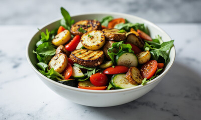 Grilled Marinated Vegetable Salad