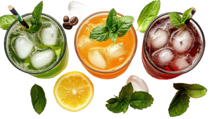 Refreshing Summer Fruit Iced Drinks