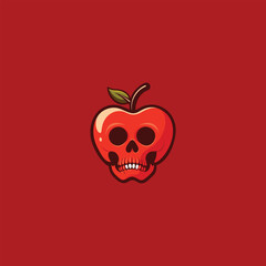 Apple Skull Logo