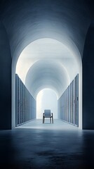 Server Room: Chair for Archway, Data Center.