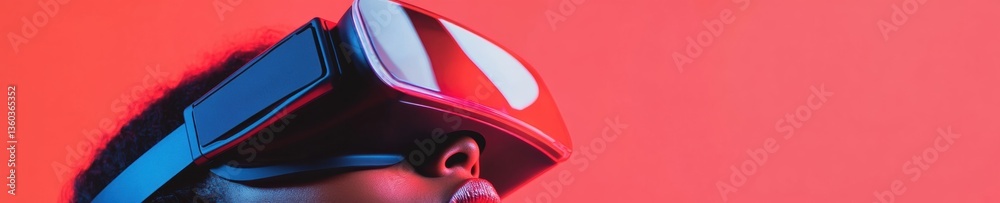 Aufkleber Next-Gen Immersive Analytics Dynamic VR Engagement Visualization for Tech-Forward Digital Content Marketing and Gen Z Innovation Strategies