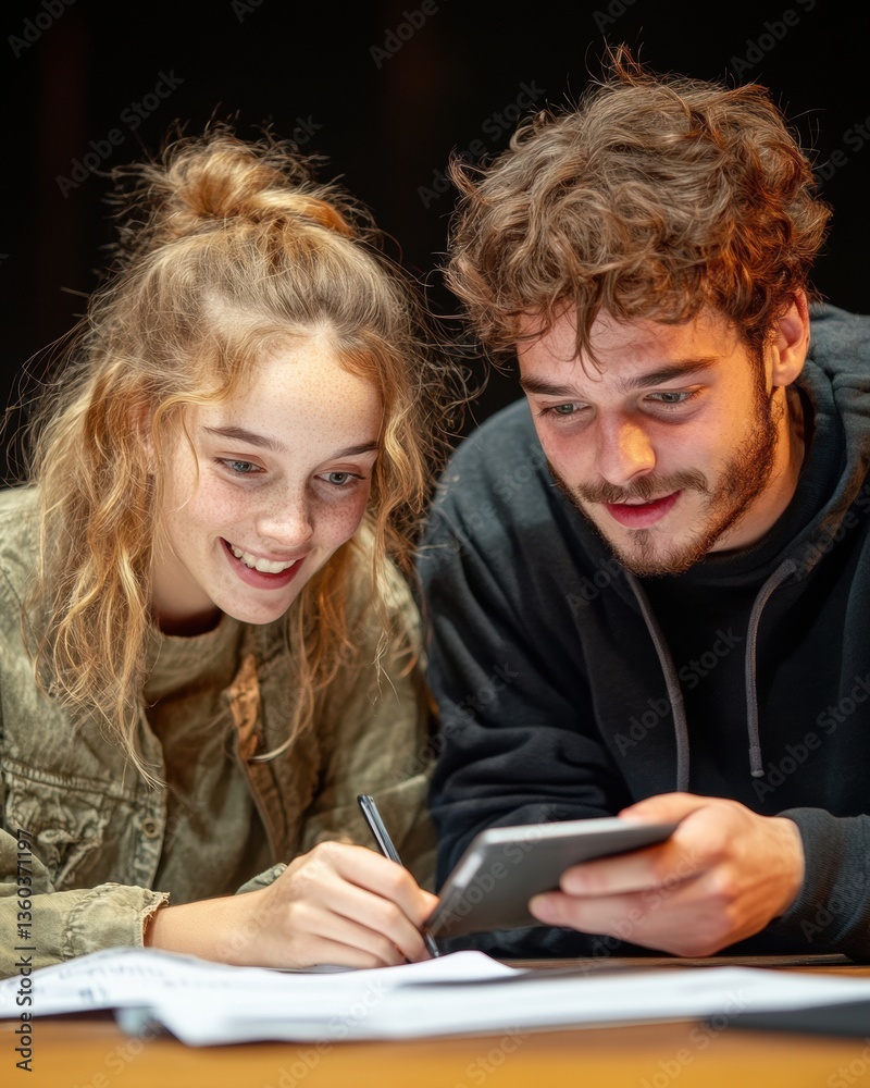 Aufkleber collaborative gen z learning innovative digital mentorship and peer-assisted study techniques for hy