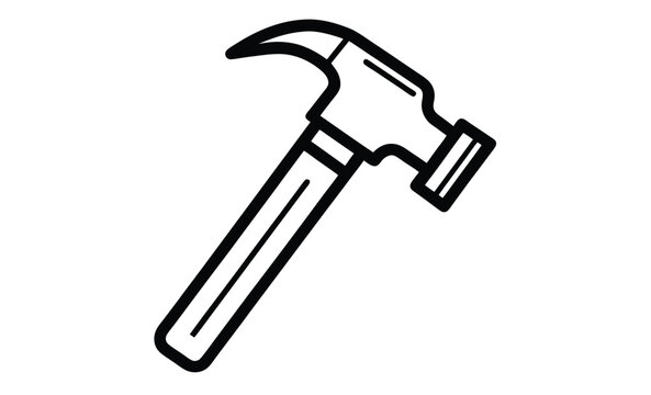 hamer silhouette , hamer icon  