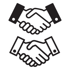 Powerful Handshake Symbolizing Partnership and Agreement