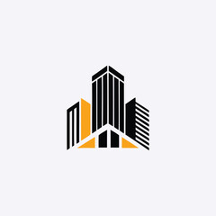 Modern architectural design logo