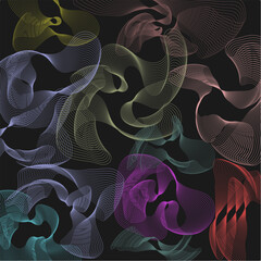 abstract fractal background