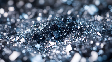 A close-up shot of platinum catalysts embedded in a factory’s chemical production line, significantly enhancing efficiency in fuel creation and chemical manufacturing.