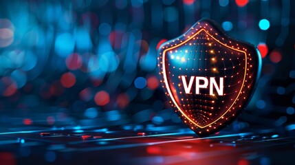 Enhancing online security with a virtual private network shield in a digital realm