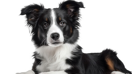 Fototapeta premium Adorable Border Collie Puppy Portrait