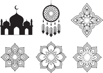 vector set of decorative elements