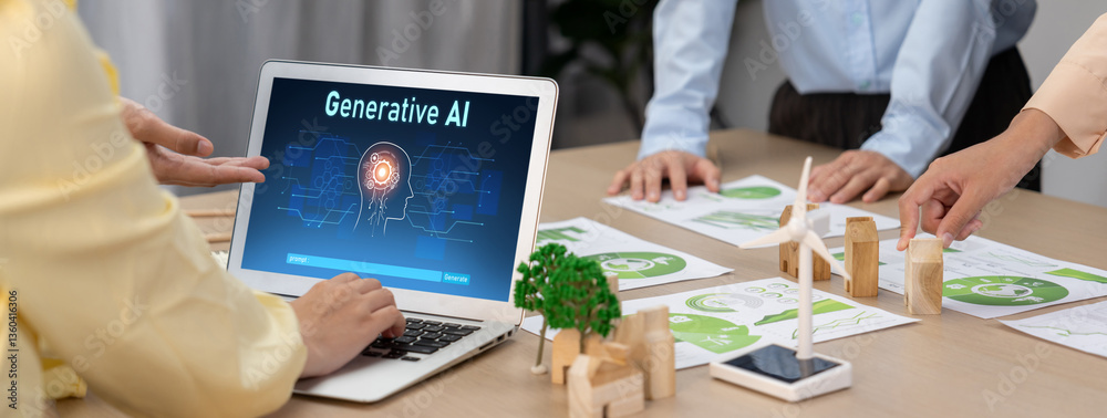 Aufkleber generative ai virtual assistant tools for prompt engineer and user for ease of engage artificial int