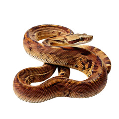 Obraz premium Gaboon. African wildlife. Venomous snake.