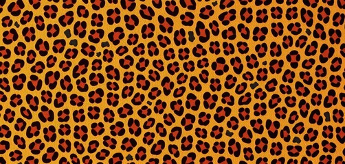 Intricate, repeating leopard print in warm browns and golds, wildcat, backdrop