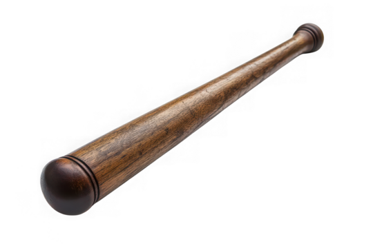 Baseball Bat Isolated on Transparent Background.
