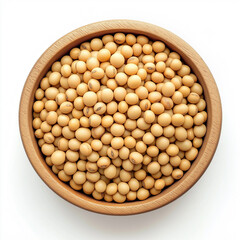 soybean, Isolated on white Background.