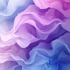 Obraz premium Abstract purple blue flowing fabric waves design background,