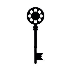 Obraz premium black and white keys