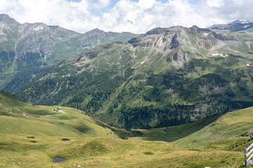 Naklejka premium Grossglockner High Alpine Road, Austria in summer time - scenic drive