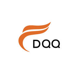 DQQ creative minimalist letter logo.	