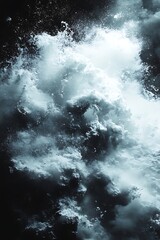 Underwater Ocean Water Splash.