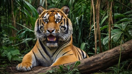 Obraz premium tiger in the jungle