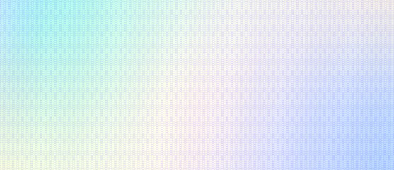 Guilloche pattern. Texture for chevrons in soft color for gift voucher, ticket, check, money, banknote. Vector gradient background with cheque watermark for certificate or diploma and currency design