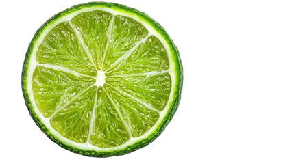 Close Up of a Lime Slice