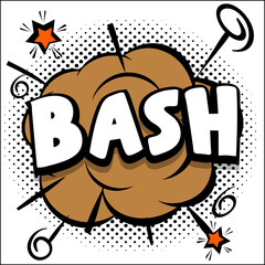 Pop art comic book explosion with bold colors and dynamic burst