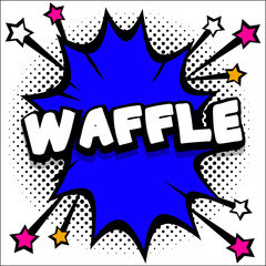 Pop art comic book explosion with bold colors and dynamic burst