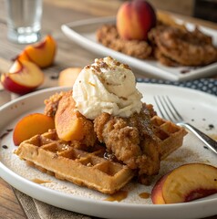 american apple pie with cinnamon