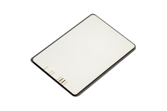 Flash Card Isolated on White and Transparent Background PNG Image.